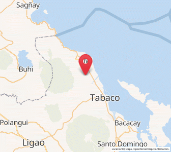 Map of Tagoytoy, Bicol