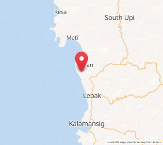 Map of Taguisa, Soccsksargen
