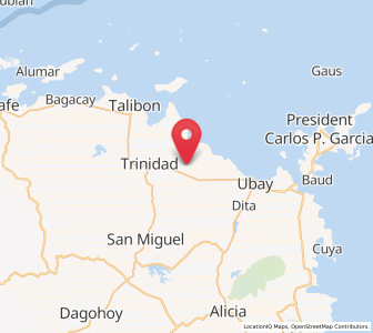 Map of Tagum Norte, Central Visayas