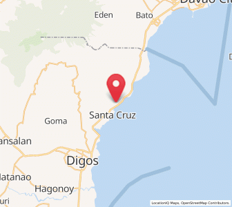 Map of Takub, Davao