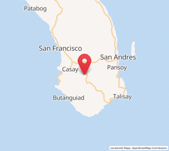 Map of Tala, Calabarzon