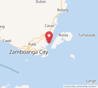 Map of Talabaan, Zamboanga Peninsula