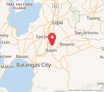 Map of Talaibon, Calabarzon