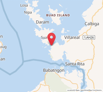 Map of Talalora, Eastern Visayas