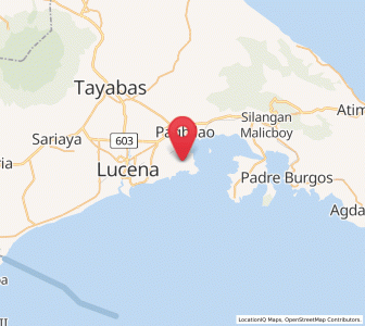 Map of Talipan, Calabarzon