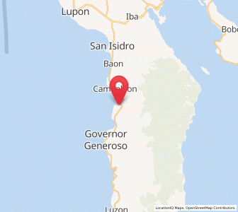 Map of Talisay, Davao