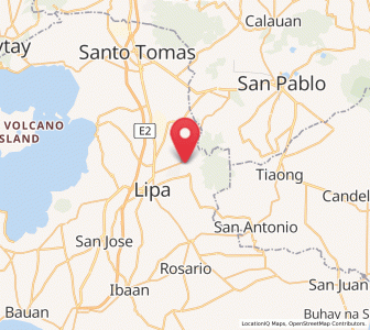 Map of Talisay, Calabarzon