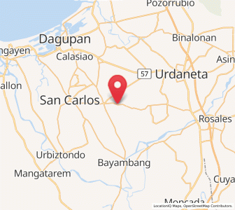 Map of Talospatang, Ilocos