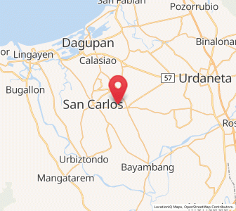 Map of Taloy, Ilocos