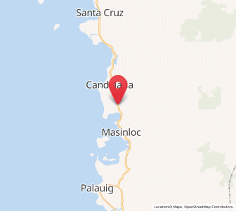 Map of Taltal, Central Luzon