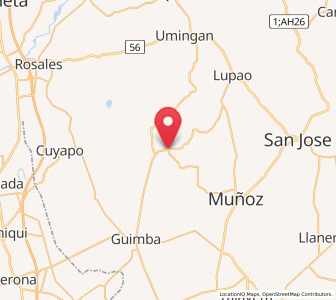 Map of Talugtug, Central Luzon
