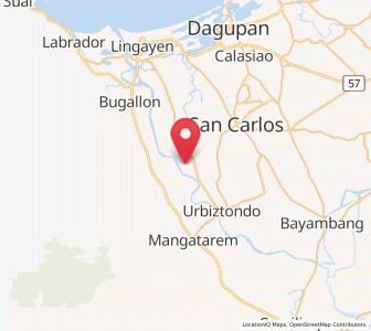 Map of Tamayo, Ilocos
