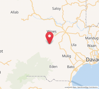 Map of Tamayong, Davao