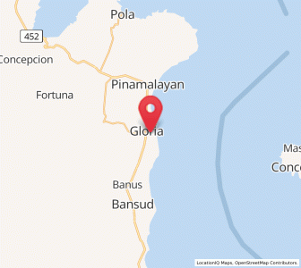 Map of Tambong, Mimaropa