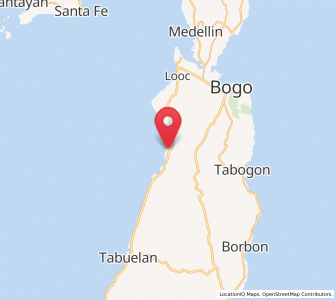 Map of Tambongon, Central Visayas