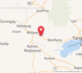 Map of Tambulig, Zamboanga Peninsula