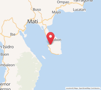 Map of Tamisan, Davao