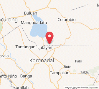 Map of Tamnag, Soccsksargen