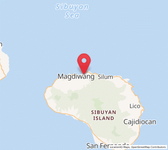 Map of Tampayan, Mimaropa