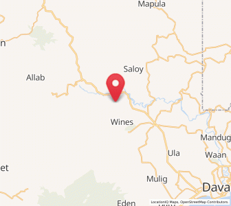 Map of Tamugan, Davao