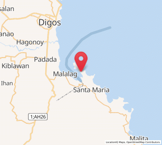 Map of Tanlad, Davao