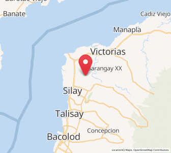 Map of Tanza, Western Visayas