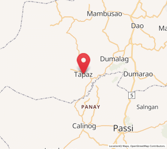Map of Tapas, Western Visayas