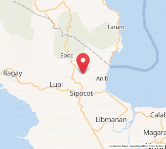 Map of Tara, Bicol