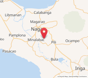 Map of Tariric, Bicol