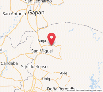 Map of Tartaro, Central Luzon