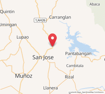 Map of Tayabo, Central Luzon