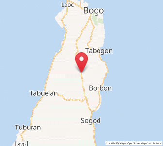 Map of Taytayan, Central Visayas
