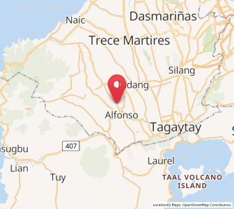 Map of Taywanak Ilaya, Calabarzon