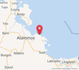 Map of Telbang, Ilocos