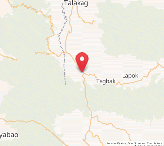 Map of Ticala-an, Northern Mindanao