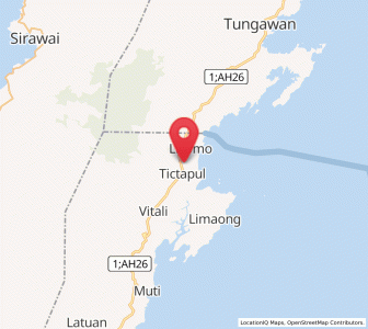 Map of Tigbao, Zamboanga Peninsula