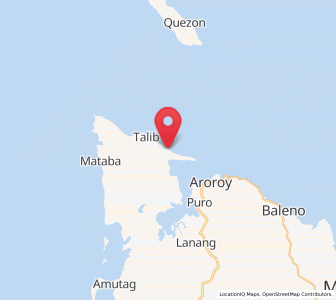 Map of Tigbao, Bicol