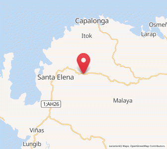 Map of Tigbinan, Bicol