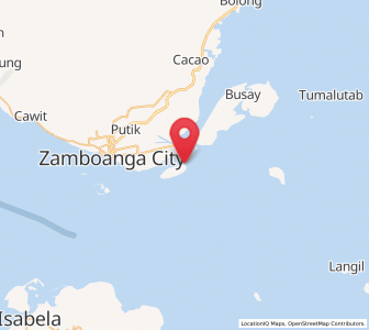 Map of Tigtabon, Zamboanga Peninsula