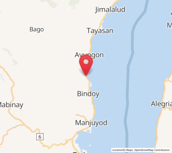 Map of Tiguib, Central Visayas