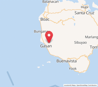 Map of Tiguion, Mimaropa