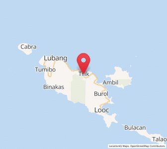 Map of Tilik, Mimaropa