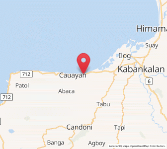 Map of Tiling, Western Visayas