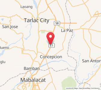 Map of Tinang, Central Luzon