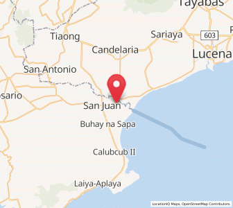 Map of Tipaz, Calabarzon