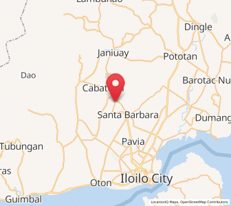 Map of Tiring, Western Visayas