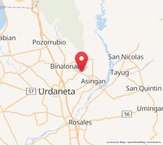 Map of Toboy, Ilocos