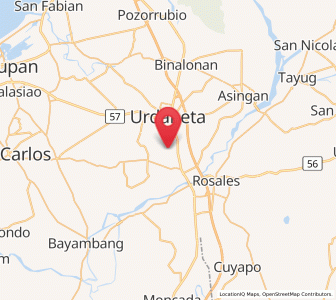 Map of Tombod, Ilocos