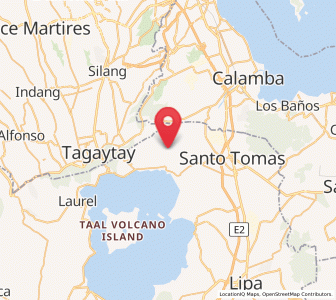Map of Tranca, Calabarzon