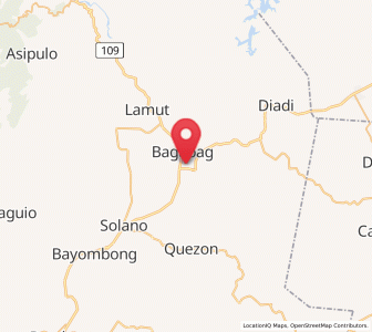 Map of Tuao, Cagayan Valley